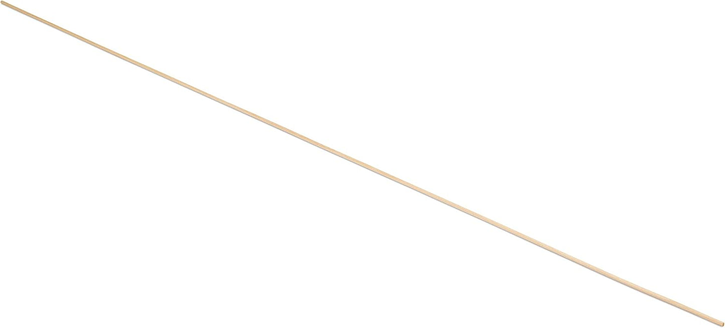Dowel Rods Wood Sticks Wooden Dowel Rods 1/8 x 36 Inch Unfinished Hardwood Sticks for Crafts and DIYers 50 Pieces by Woodpeckers