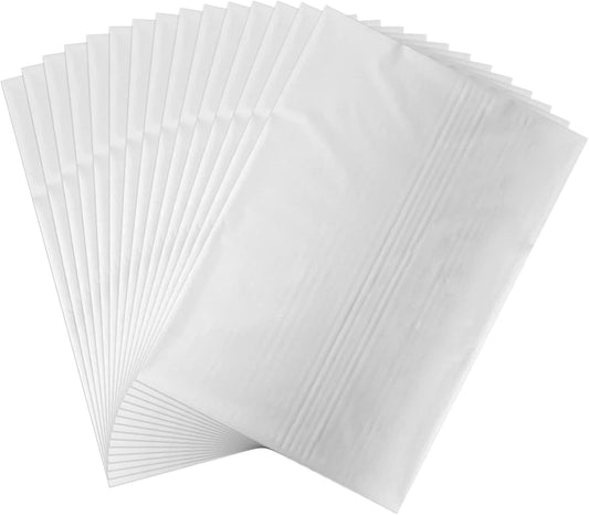 Briartw 20x29cm Hot Foil Paper 50 Sheets Pack Toner Reactive Foil Hot Stamping Foil Paper by Laser Printer and Laminator for Scrapbooking Craft Cardmaking DIY Album (Silver, 50 Sheets)