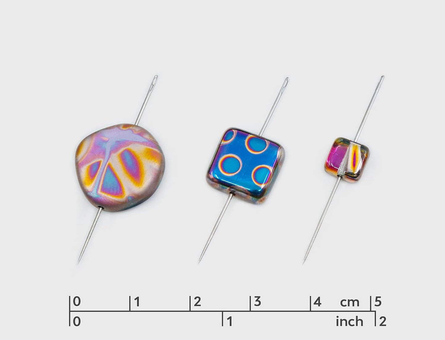 1.75 oz (50g) Mix of Unique Czech Bohemia Glass Pressed Beads, Violet Pink Vitrail Sliperit, Patterned, Matte and Glossy, Hand Made BCV