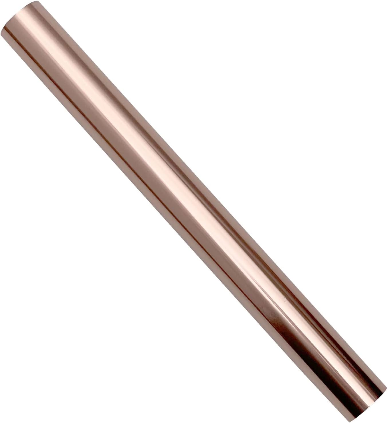 Foil for Laminator and Laser Printer, Foil for Toner, Basic Colors, Roll of 12.6 Inches x 32.8 Feet (Rose Gold)