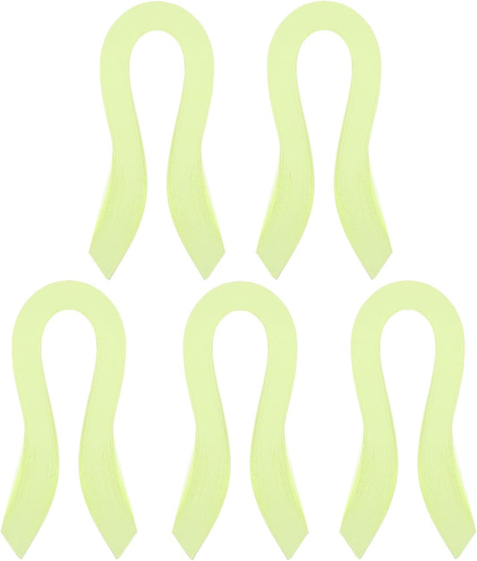 PATIKIL Quilling Strips Paper 600pcs 1.5mm 39cm Origami Paper Quilling Kits for Art DIY Hand Craft Christmas, Light Green