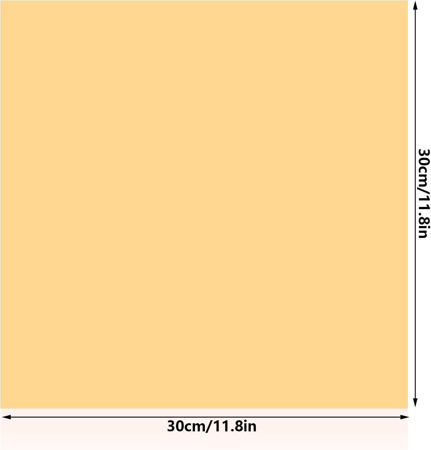 Lystaii 9pcs Lighting Gel Filter 11.8 x 11.8 Inches Gel Light Filter Color Correction Colored Overlays Transparent Color Filters Film Plastic Sheets for Film, Video, Photo, Stage Studio (Orange)