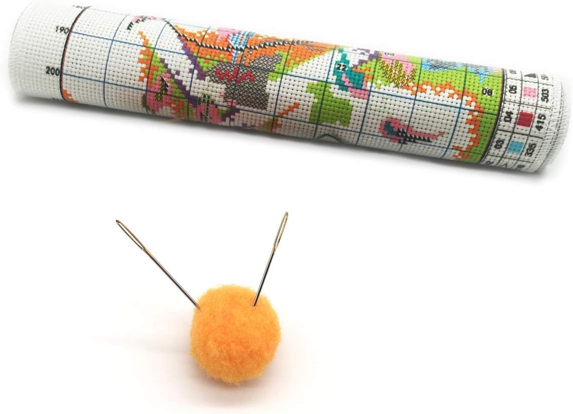 Maydiyer Cross Stitch Kits Stamped Full Range of Embroidery Starter Kits for Beginners DIY 11CT Embroidery Kit for Girls-Sea in a Bottle 16.5×11.8 inch