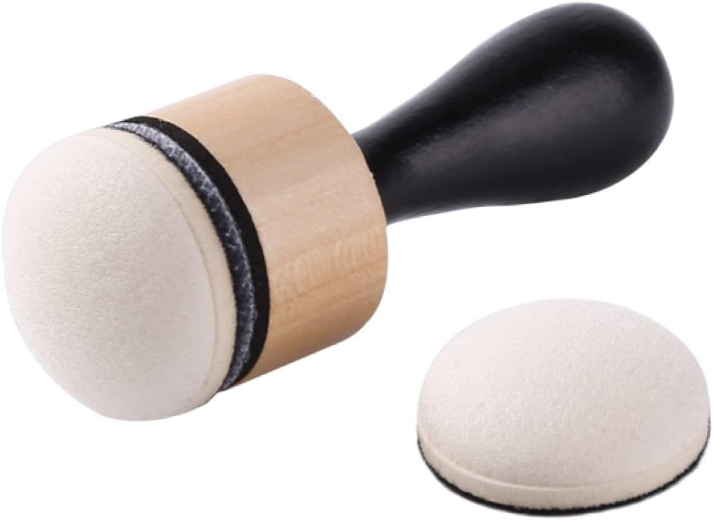 Mini Ink Blending Tool,with Foams Replacement Refill Foam Tool for Foams Scrapbooking Painting Drawing Art Supplies Handle Ink Tools Embossing Stencils