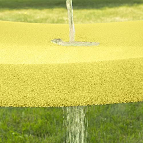 FoamRush 6" x 24" x 24" Water-Resistant Dry Fast Outdoor Upholstery Foam Sheet for Outdoor & Marine Furniture (Chair Cushion Foam for Patio Furniture, Boat Seat Cushion Replacement)