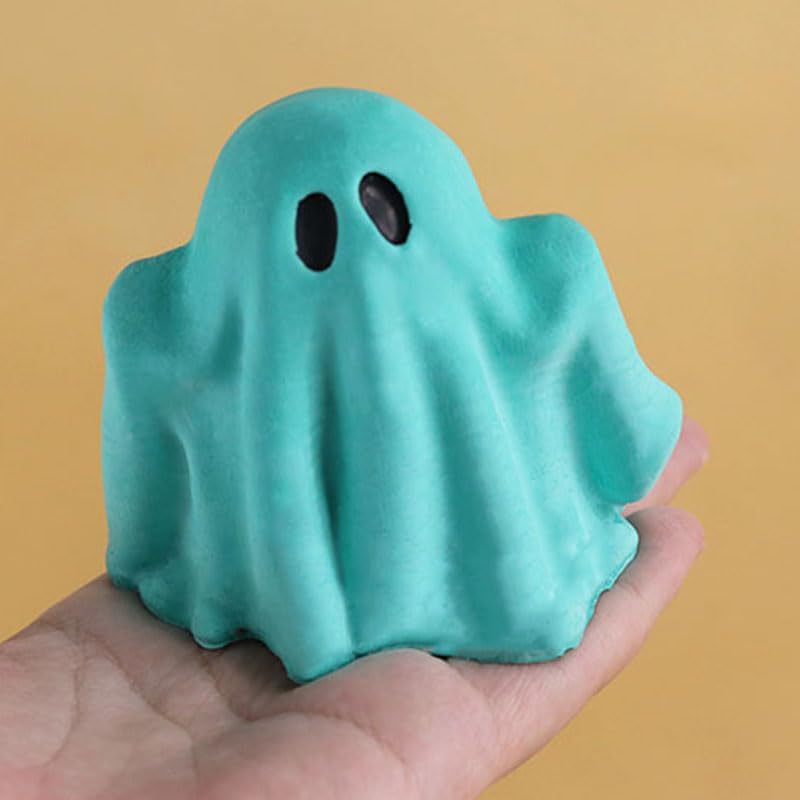 Halloween Ghost Candle Silicone Mold DIY 3D Scented Candle Making Wax Mould Gypsum Ornament Resin Soap Chocolate Mold Home Decor