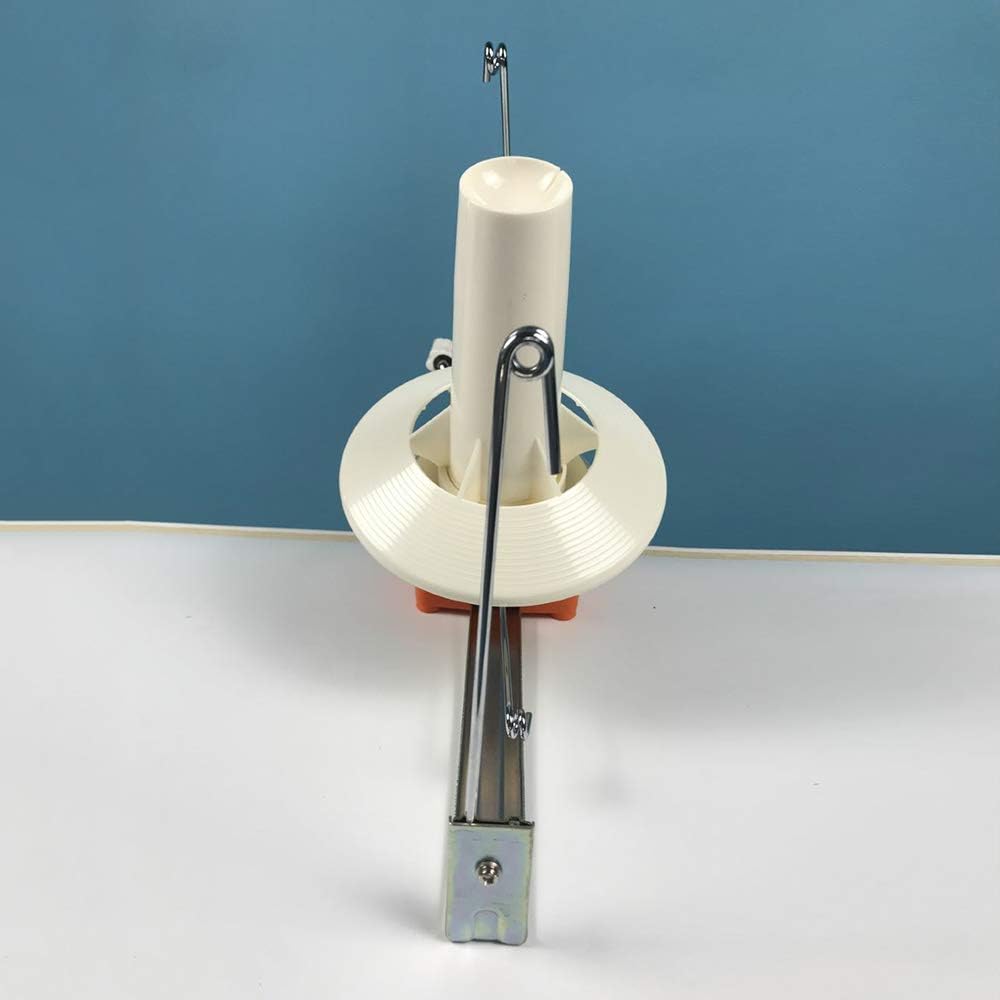 Yarn Ball Winder 18oz Large Swift Yarn Fiber Wool String Ball Winder, Tabletop Clamp Up to 1.2'', Hand Operated Center Pull Yarn Ball Winder