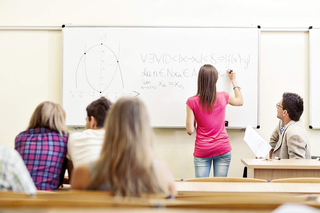 72" x 40" Magnetic Dry Erase Board with Pen Tray | Extra Large Wall Mounted Aluminum Frame Whiteboard for Office, Classroom & Home | Premium Presentation Board for Meetings & Planning