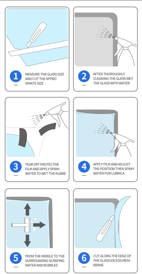 UV 99% VLT 20% Security and Safety 4 Mil Color Window Film Shatterproof Anti Shatter Tempered Glass Film for Home and Office Windows (VLT 20%, 24 in x 20 FT)