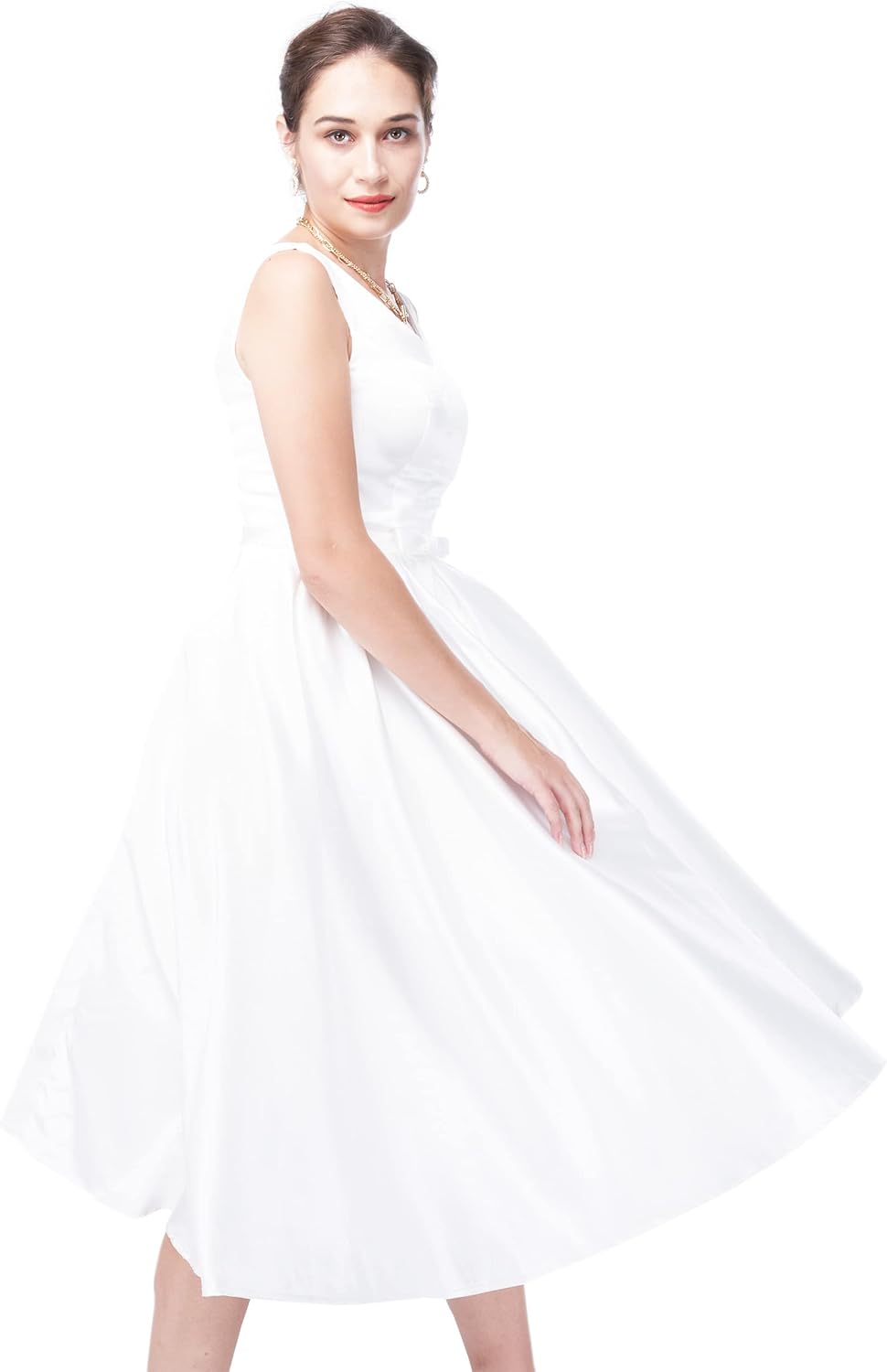 Huamei Seamless Photography Background Paper, Photo Backdrop Paper (4.4x16 Feet, Arctic White)