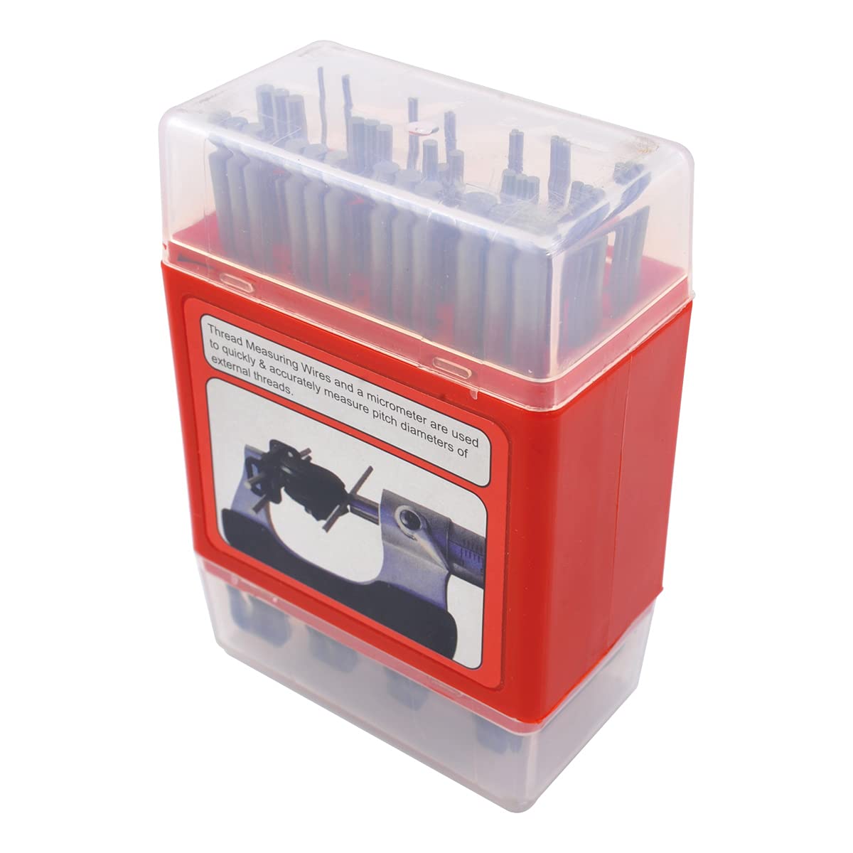 HHIP 4200-0240 Pro-Series 48 Piece Thread Wire Measuring Set