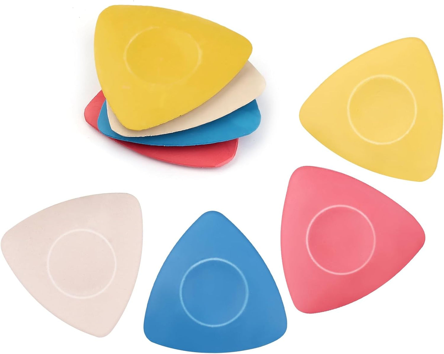 CampTek 4 PCS Triangle Sewing Tailors Chalk, Fabric Marker for Dressmaking, Sewing Supplies Accessories- Tailor's Chalk for Precision Marking on Fabric, Assorted Colors