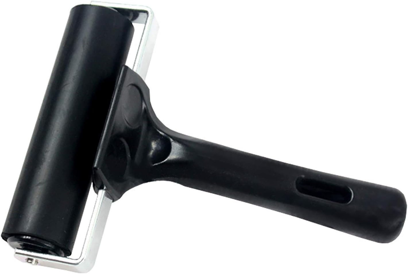 Yesland 4 Pcs Brayer Roller, Black Rubber Roller for Printmaking Wallpapers Stamping Gluing Application - 3-7/8 & 2-3/8 Inches