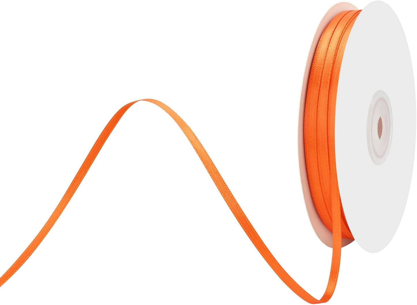 1/8 Inch X 100 Yards Torrid Satin Thin Ribbon Solid Color Double Faced Ribbons Perfect for Crafts Wedding Decor Bow Making Arts Sewing and More