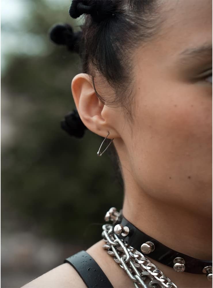 1000 Pcs Assorted Safety Pins, 1.1 Inch Rust-Resistant Steel Wire Silver Sewing Pins for Clothes & Crafts Use