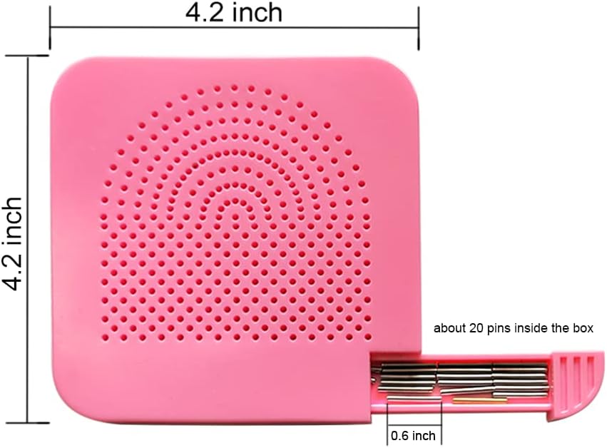 XIWUMOER 8PCS,Quilling Needles,Quilling Knitting Board,Quilling Kits,Paper Quilling Tools,Quilling Curling Coach,Paper Craft DIY Tools,Assorted Sizes Rolling Curling Quilling Needle Pen, (Pink)