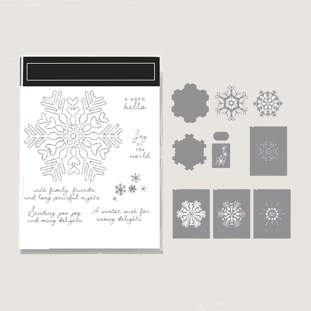 2025-2026 Stamps and Dies for Card Making, Stamps and Dies Set 2025 for Christmas and Halloween, Die Cut DIY Various Festivals Album Scrapbooking Birthdays Greeting Card (M4305)