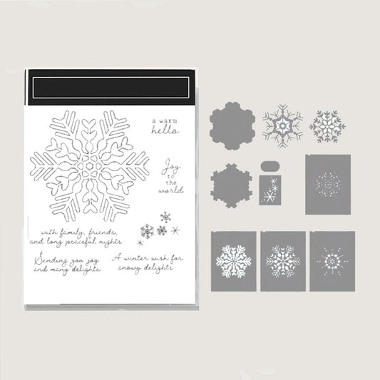 2025-2026 Stamps and Dies for Card Making, Stamps and Dies Set 2025 for Christmas and Halloween, Die Cut DIY Various Festivals Album Scrapbooking Birthdays Greeting Card (M4305)