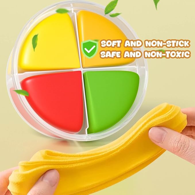 Air Dry Clay for Kids - Modeling Clay Kits, Ultra Light & Soft, Safe & Non-Toxic, 12 Boxes DIY Model Magic Clay 48 Colors with Sculpting Tools und Tutorials, Creative Art Crafts Toys Gifts Boys Girls