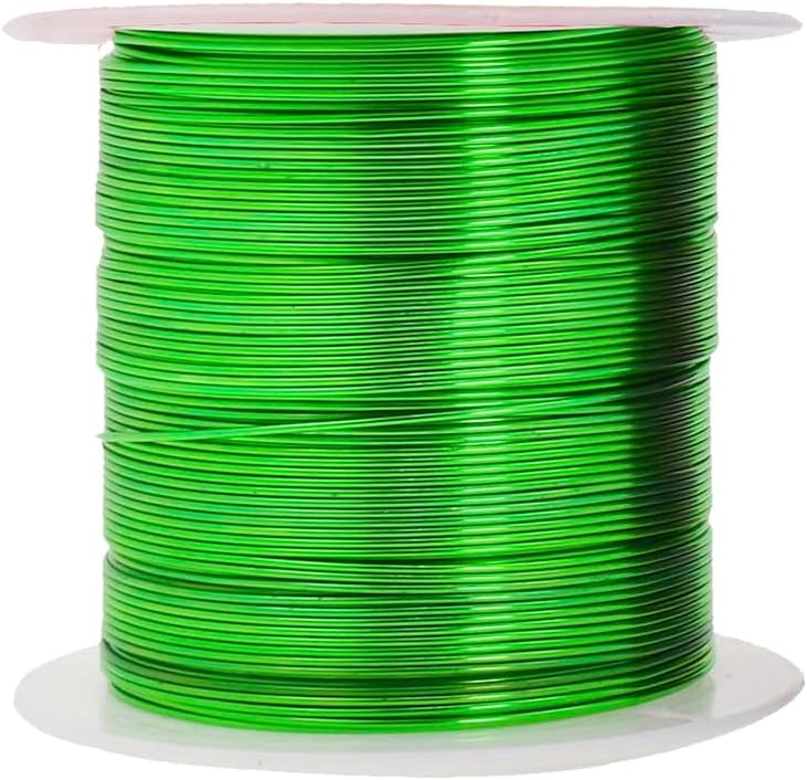 Mandala Crafts 22 Gauge Anodized Aluminum Craft Wire for Jewelry Making - 400 FT Colored Flexible Rainbow Wire - Bendable for Bonsai Armature Crafting Sculpting