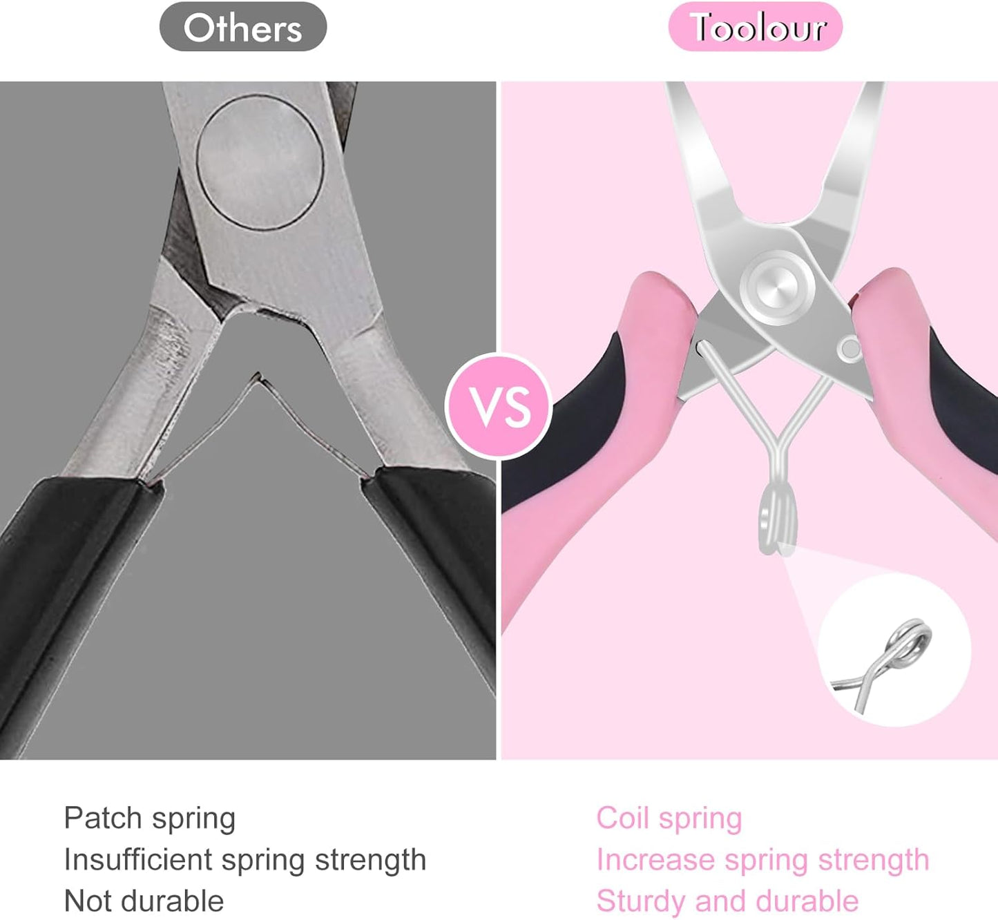 Toolour Jewelry Pliers Set Jeweler Making Tools for Adults,11pcs Professional Jewelry Pliers Tool Kit with Jewellery Making Supplies for DIY Beading Crafting Crimping Cutting Repair