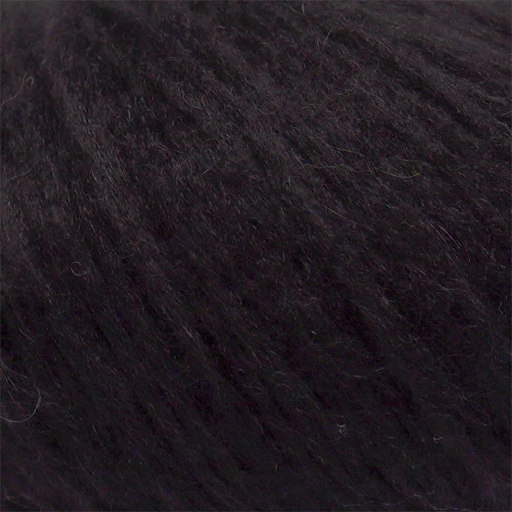 Pullu - Baby Alpaca Merino Wool Yarn Set of 3 Skeins (150 Grams) Worsted Weight - Sourced Directly from Peru - Heavenly Soft and Perfect for Knitting and Crocheting (Black)