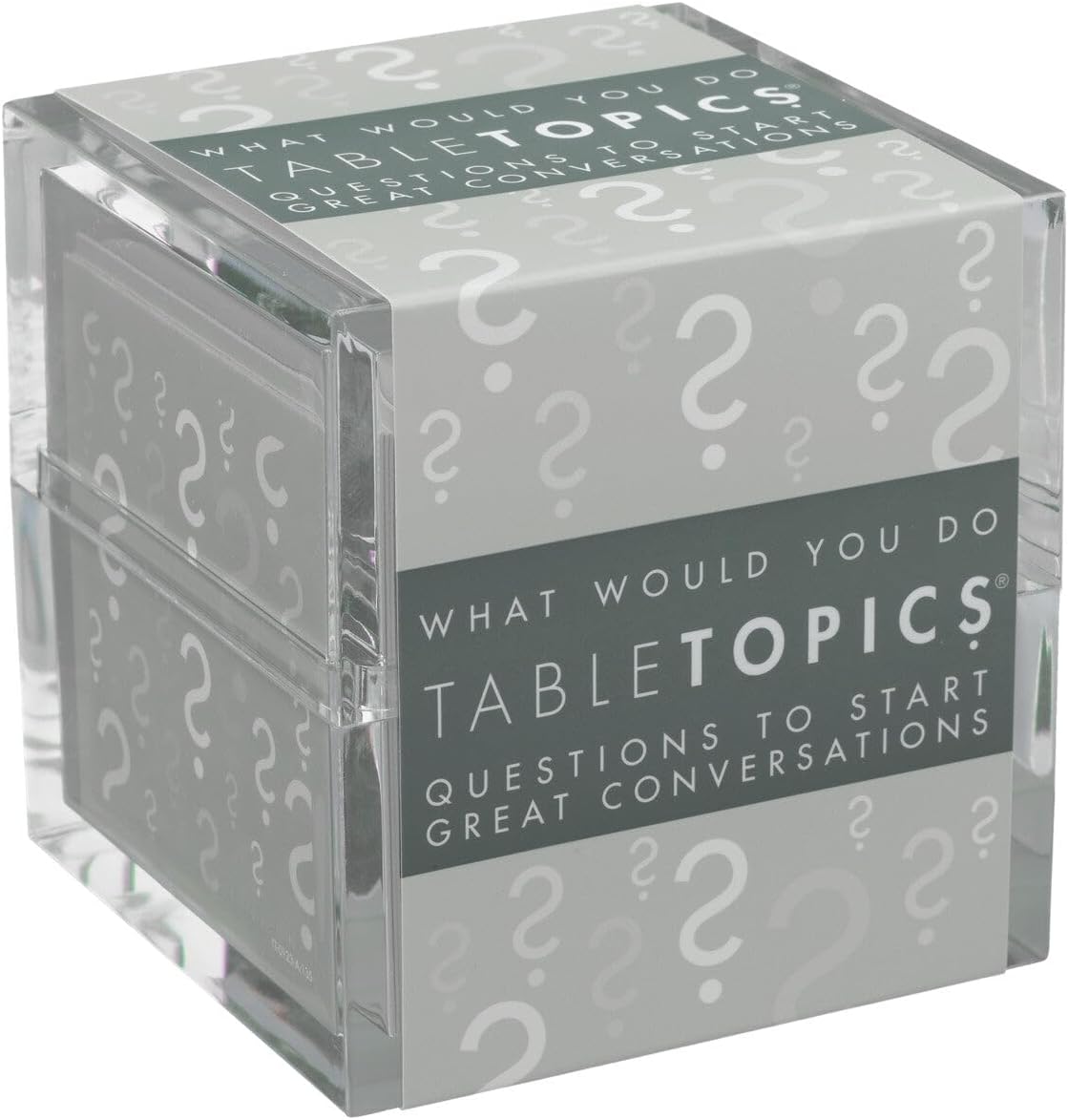 TableTopics What Would You Do Question Card Game - 135 Provocative Conversation Starter Cards for Parties with Adult Friends, Spark Lively Debates about Sticky Situations, Icebreaker Game