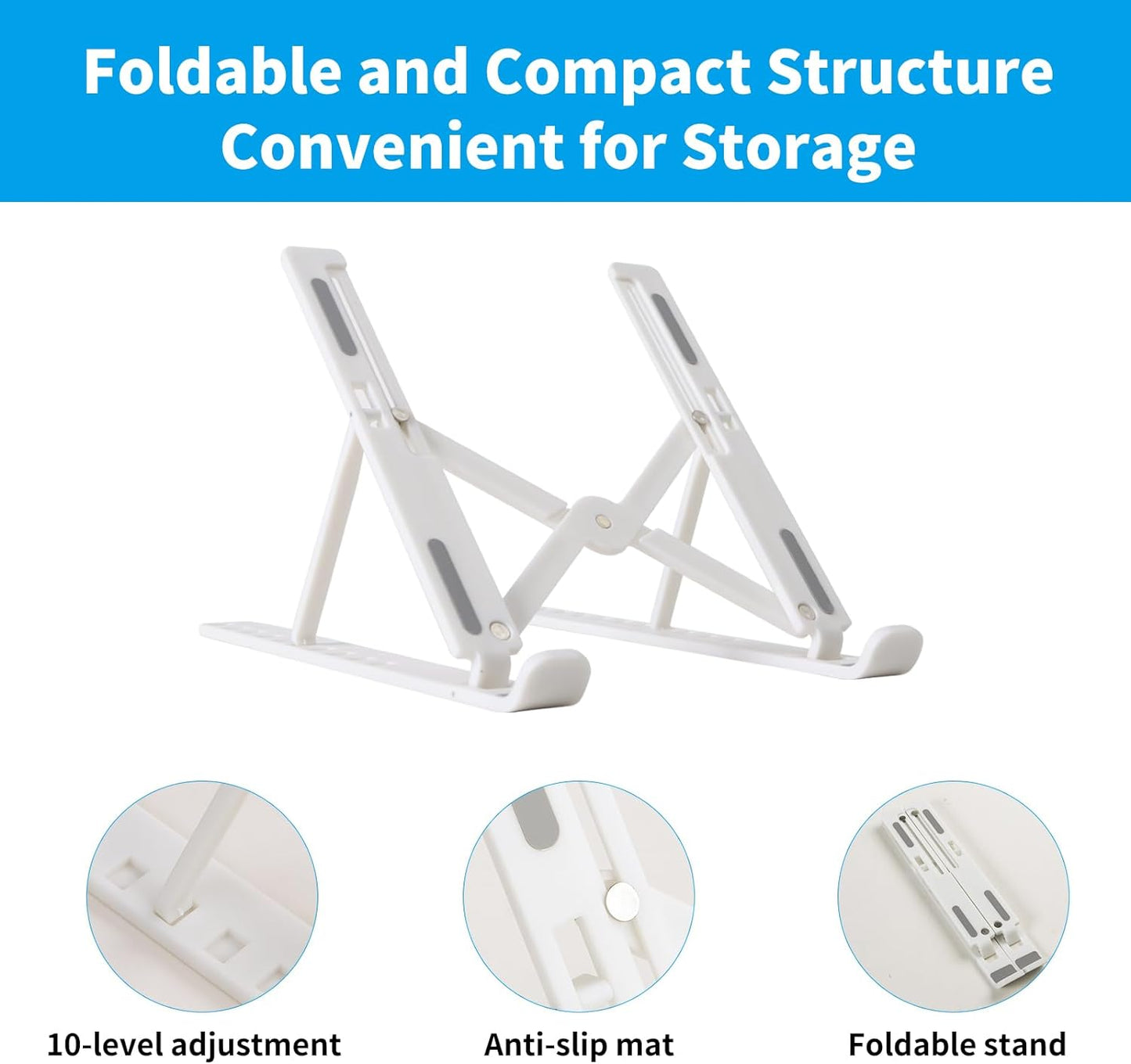 A3 Light Pad with Foldable Stand, UL Certified Adapter, 8000 Lux Super Bright Ultra Thin Pad for Cricut Weeding Vinyl, Artist Drawing Light Box/Board/Table for Tracing, Sketching - White