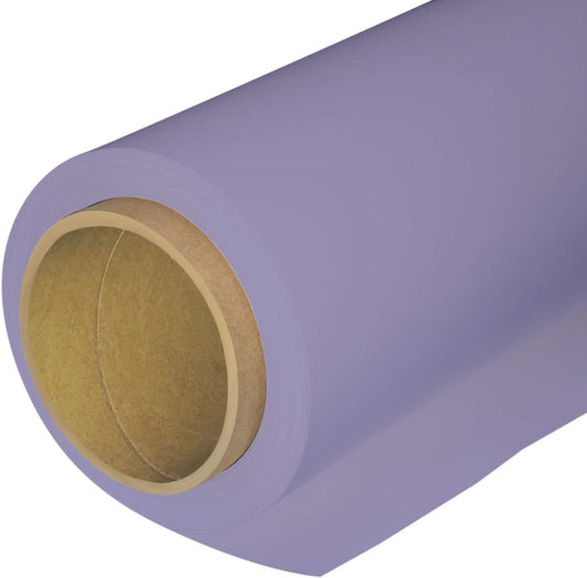 Seamless Photography Background Paper Roll, Purple Photo Paper Backdrop for Photography, Video and Streaming (53''x16 'Thistle)