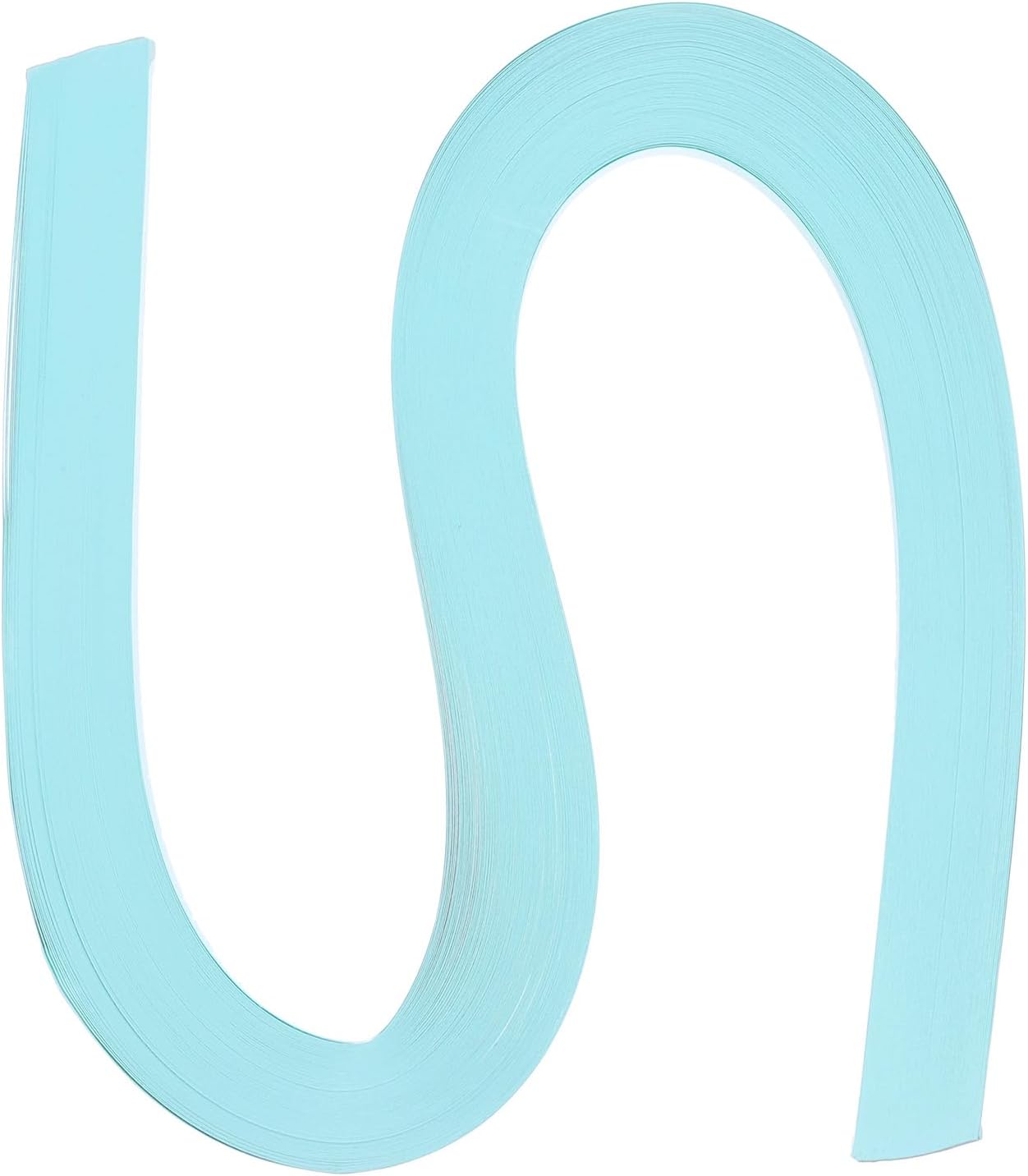 PATIKIL 120pcs Quilling Paper Strips Paper Flowers Quilling Kits 3/8"(10mm) Origami Paper for Adults Beginner Art Craft, 21"(54cm) Sky Blue