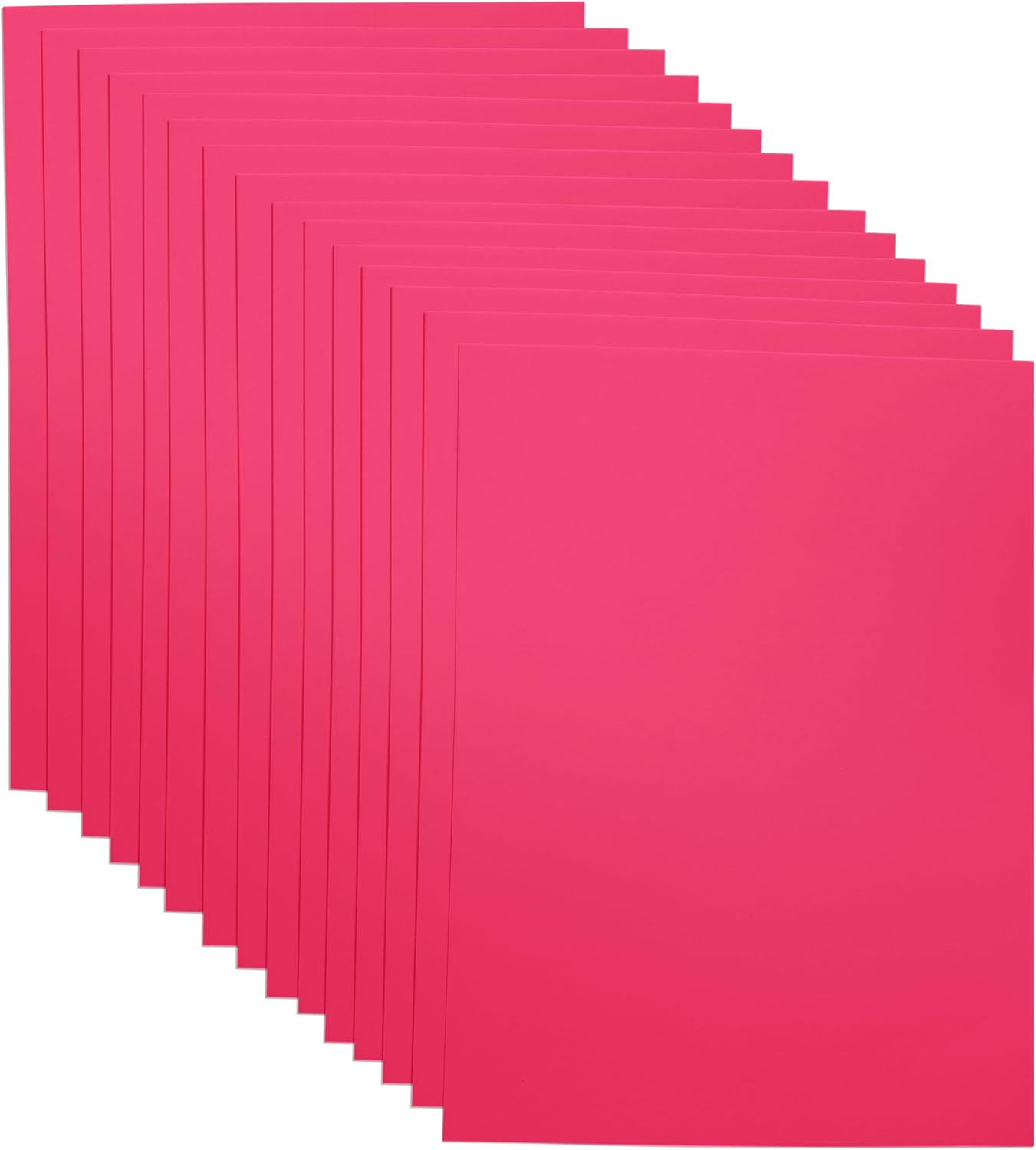 Hot Pink EVA Foam Sheets for Crafts, 9 x 12 Inch, 2mm Thickness, 15 Pack – Ideal for DIY Arts and Crafts, Foam Paper for Kids, Cosplay and Costumes