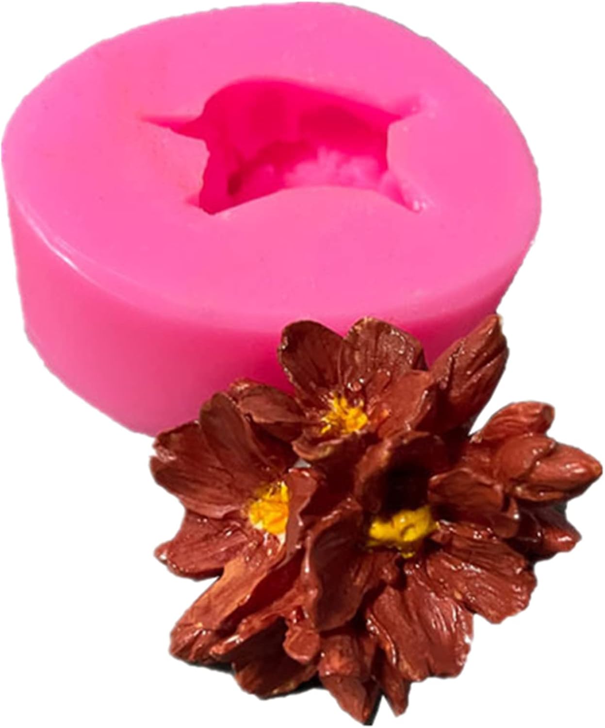 Plum Bossom Flower Silicone Soap Mold Candle Mold Fondant Chocolate Candy Cake Decorating Mould Resin Clay Baking Pastry Tools