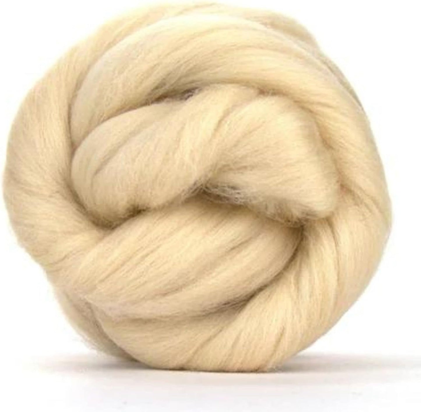 Revolution Fibers Merino Wool Combed Top | 1 lb Premium Wool Roving | 22 Micron, Best Merino Wool for Spinning, Tapestry, Needle Felting, Big Yarn Roving and Wall Hangings (Sandstone)