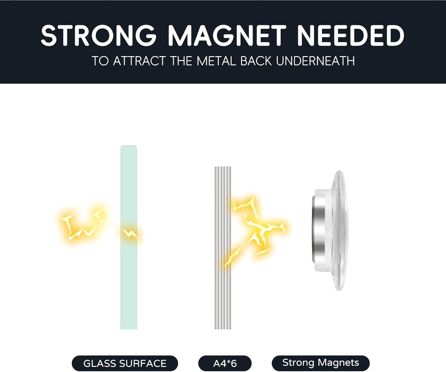 Glass Whiteboard 36 * 72Inches