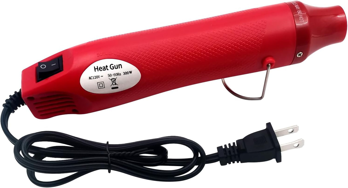 Heat Gun, Mini Hot Air Gun for DIY Crafts Portable Heat Air Gun Tool for Embossing Shrink Wrapping Drying Paint