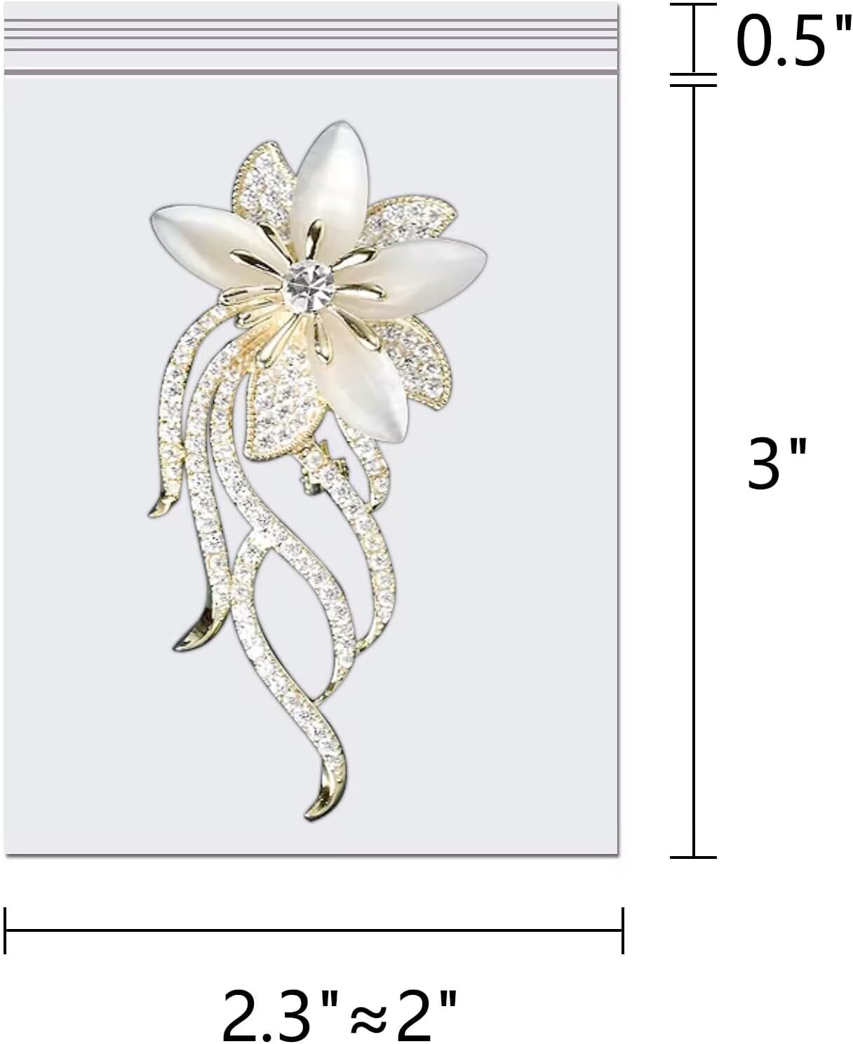 Clear Plastic Jewelry Zip Bags 300pcs 2" x 3" Clear Resealable Zipper Poly Bags Small Zipper Bags for Jewelry 2 Mil Pills Craft Beads Coins Candy Seeds Sample (8 Sizes to Choose from)