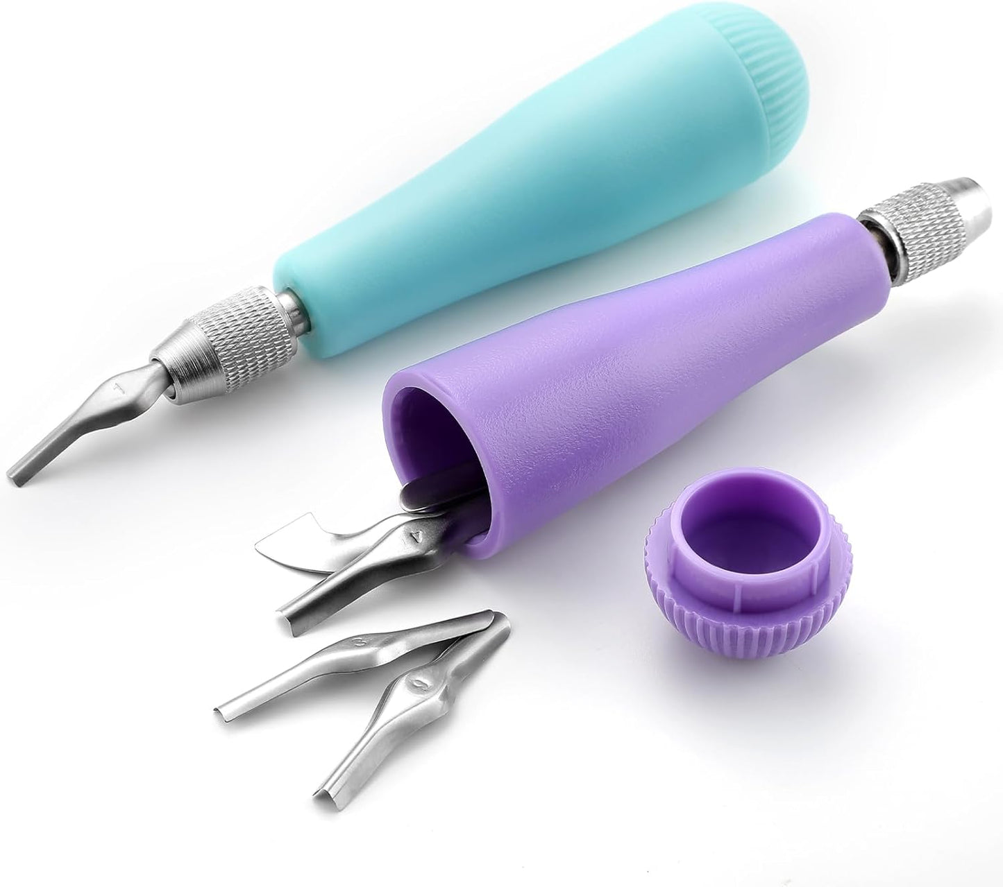 Umigy 6 Pack Craft Linoleum Cutter Kit Carving Tools Assortment Linocut Tools Block Cutters for Block Printing, Assorted Colors