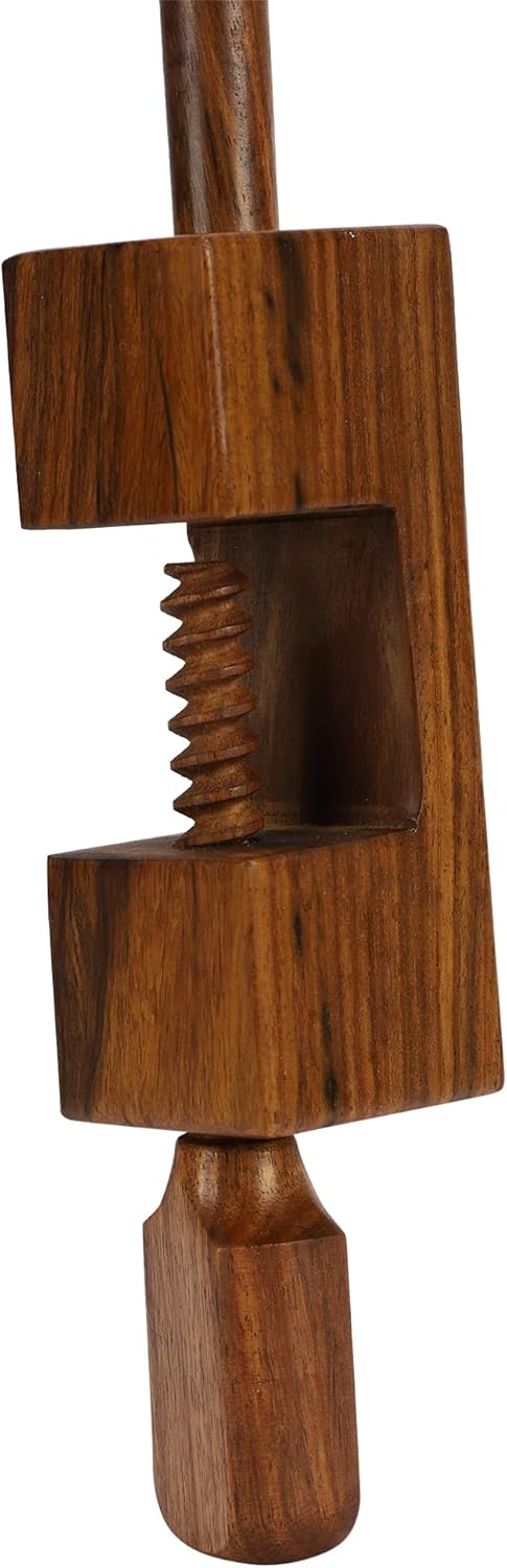 Wooden Yarn Umbrella Swift Winder, Yarn Winder for Knitting Crocheting X-Large Heavy Duty Winder, Natural Beach Wood Handmade Swift, Holds up to a 6' Circumference Skein