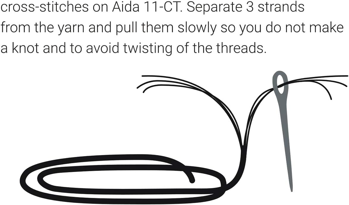 CROSSDECOR Cross Stitch Stamped Kits Quilt Pre-Printed Cross-Stitching Patterns for Beginner Kids Adults, Embroidery Crafts Needlepoint Starter Kits Kitten at Play