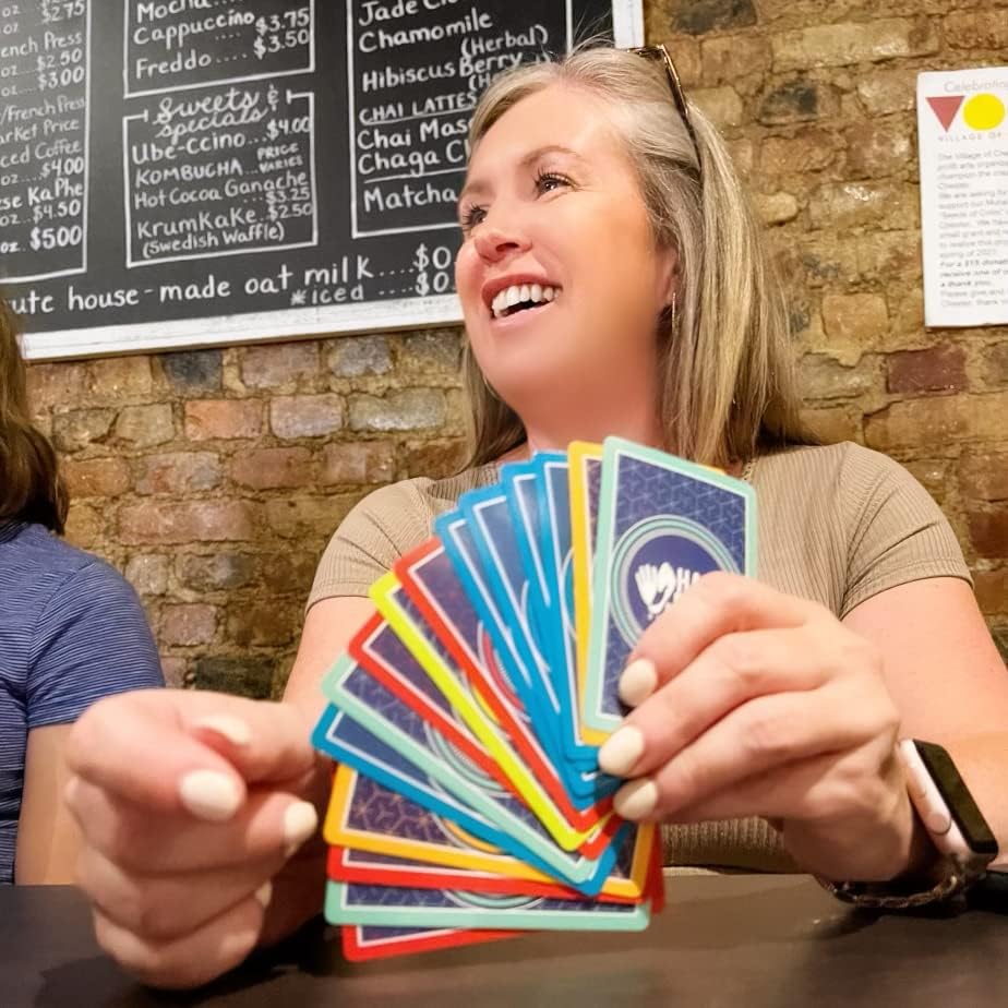 Hand & Foot Remastered 4 Player Edition + Bonus 120-Page Scorepad – Card Game for Adults & Families