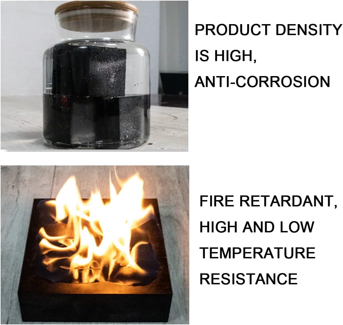 MIKMAYTOO Rubber Bench Block Jeweler's Rubber Bench Block Rubber Stamping Block for Hammering, Shaping, Chasing, Flattening Metals (100 * 100 * 15mm)