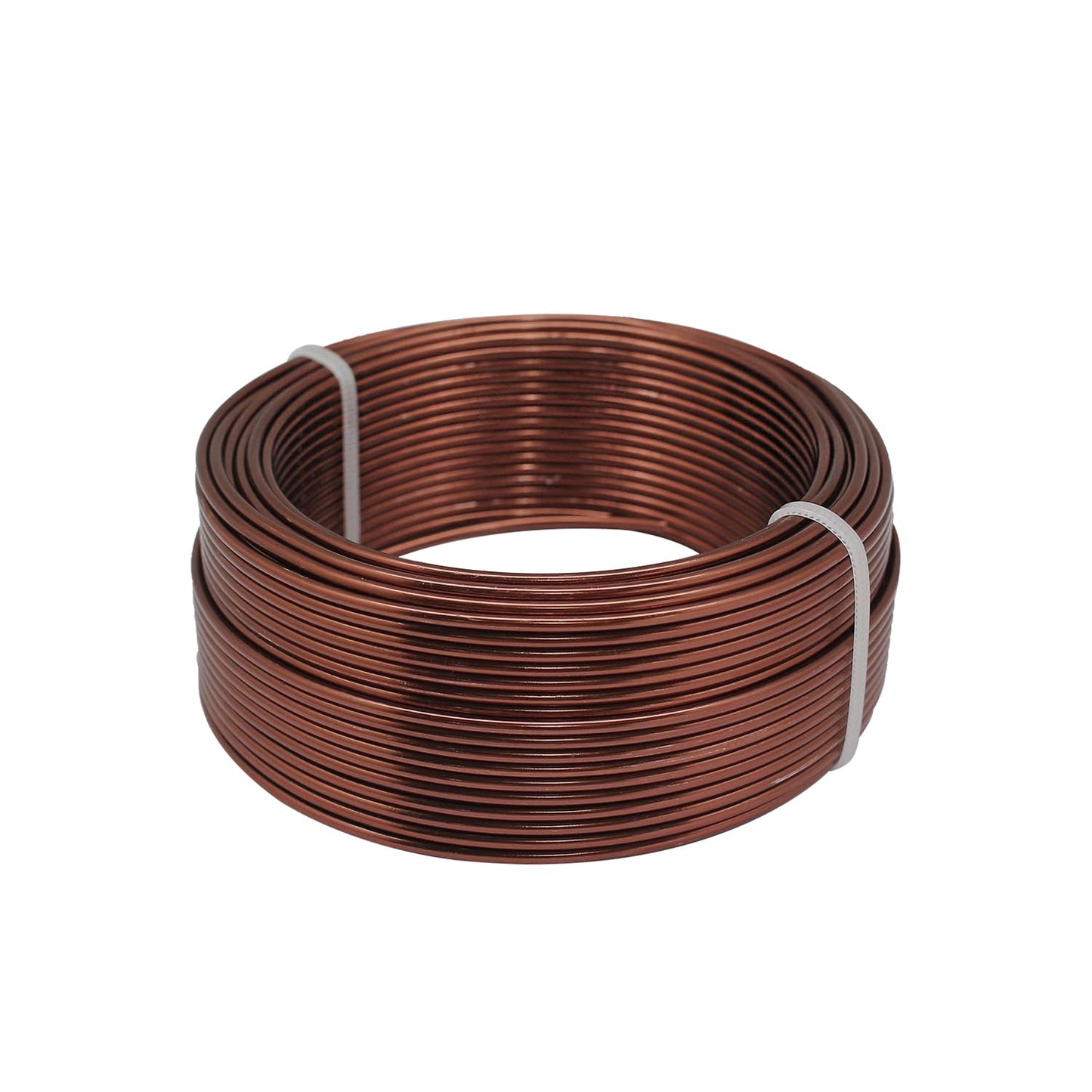 12 Gauge Aluminum Craft Wire, 2mm×30Yards Bendable Metal Craft Wire for Bonsai Plant Stand, Doll Skeletons, Wire Sculpture, Jewelry Making and Home Decorations (Bronze)