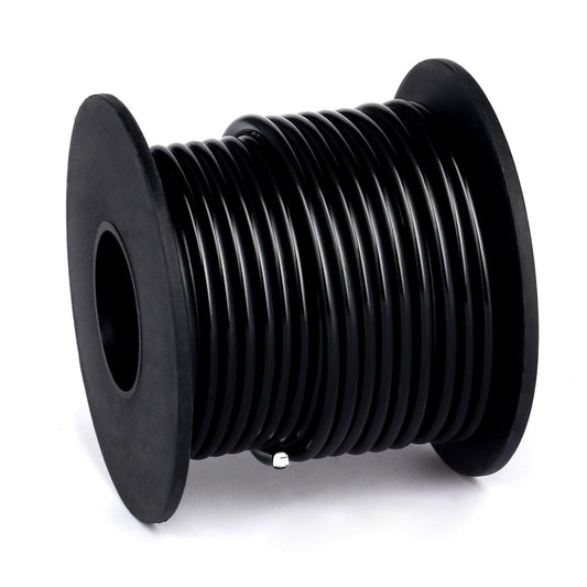 Aluminum Craft Wire, 32.8 Feet 3.0 mm/ 8 Gauge Black Bendable Soft Metal Aluminum Wire Roll Bulk for DIY Crafts Sculpting Jewelry Making