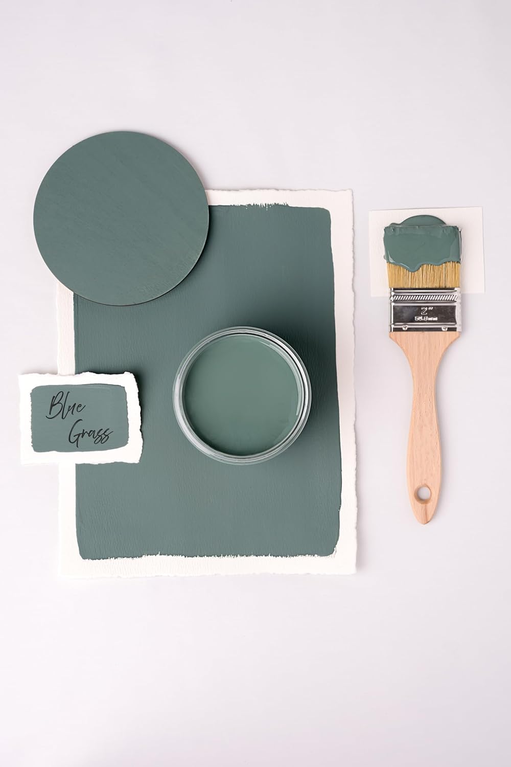 Dixie Belle Paint Company Chalk Finish Furniture Paint – Blue Grass (1 Gallon / 128oz) – Matte Chic Chalk Mineral DIY Furniture Paint