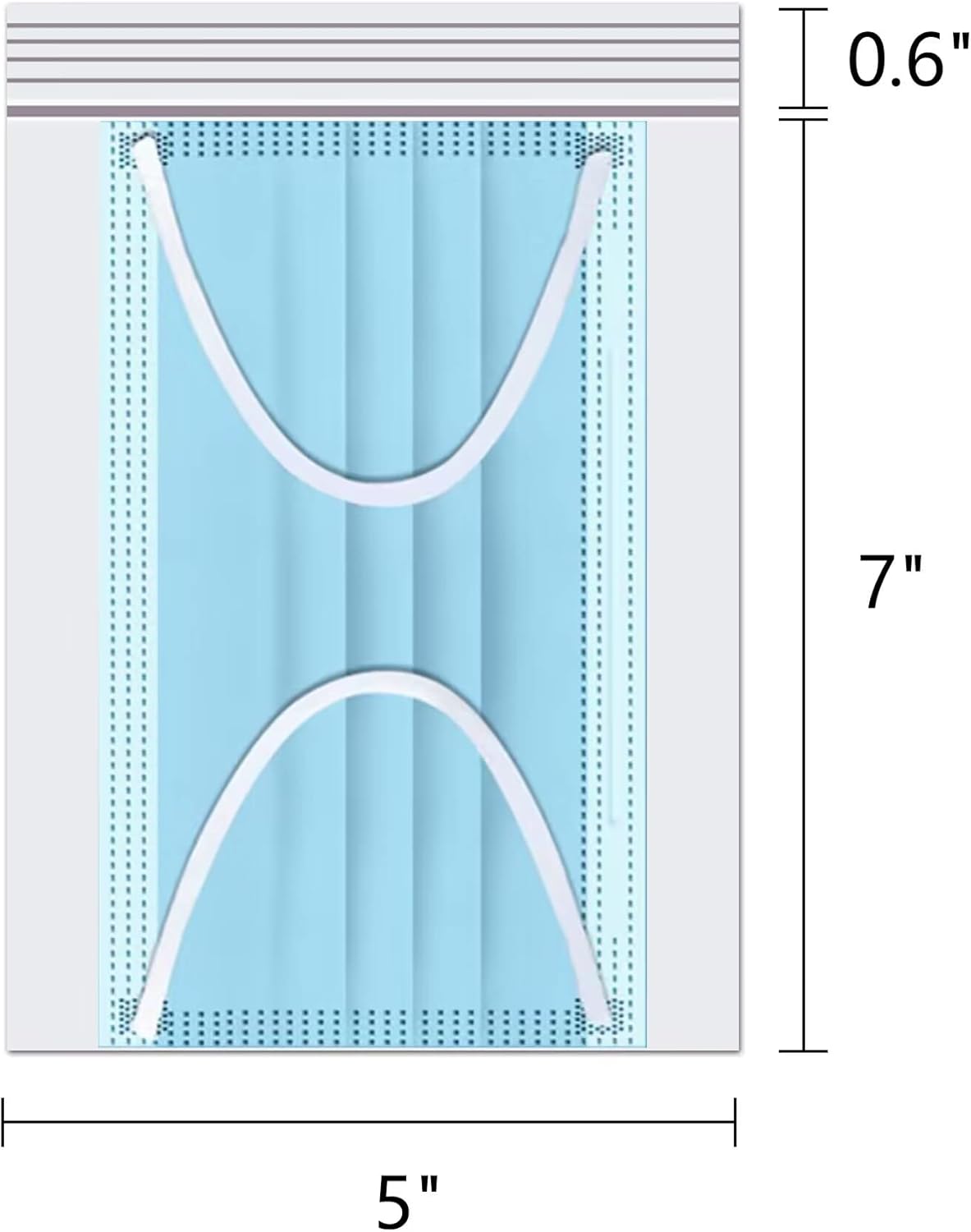 Clear Resealable Zipper Poly Bags - 300pcs, 5" x 7", Self-Lock Plastic Bags, Reclosable, 2 Mil A6 Cards Envelopes, Storage & Crafts, Candy Packaging (12 Sizes)