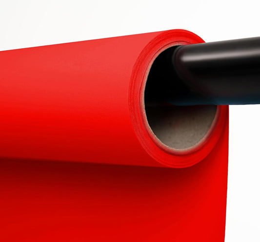 Kate Seamless Paper Backdrop Red Seamless Backdrop Paper Rolls (106.8''x32.8' Scarlet)