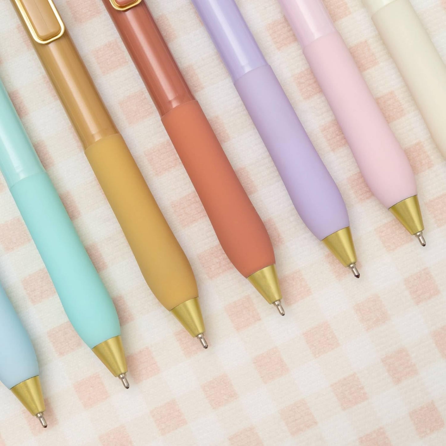 Linbsunne Ballpoint Pens Black Ink Pen 1.0mm Medium Point with Super Soft Grip(12-count)