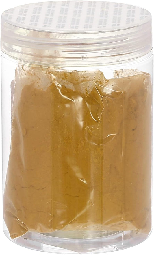 HARFINGTON Iron Oxide Powder Concrete Pigment 400 Mesh 3.5oz (100g) Iron Oxide Grout Pigment for Pastel Tile Paint Concrete Cement, Ochre Yellow