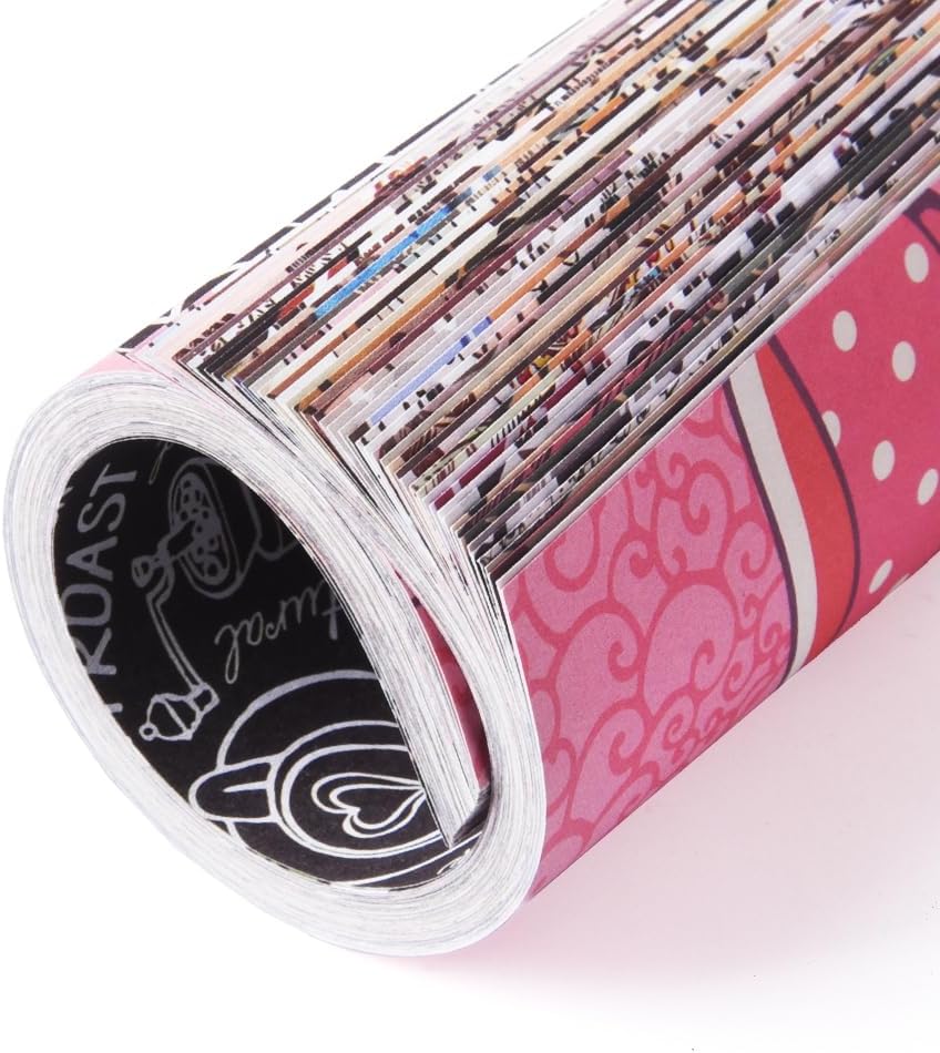 Square Origami Paper 6x6 Double Sided 50 Sheets 50 Colors 70GSM Origami Kit Japanese Chiyo Easy Fold Arts Crafts DIY Handwork Beginner Coffee