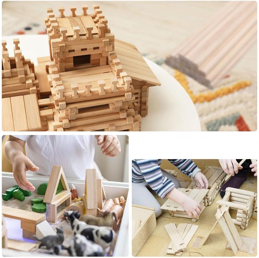 1/4 x 12 Inch 25 PCS Square Dowel Rods Wood Sticks Wooden Dowel Rods - Unfinished Bamboo Sticks - for Crafts,Home Decor, Model Making and DIYers